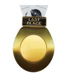 Decade Awards Toilet Seat Last Place Medal with TP Loser Neckband - Silver - 3.25 Inch Wide Gold - Buy Online on GoSupps.com