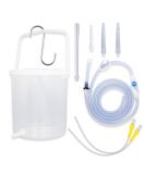 Topquafocus Large Enema Bucket Kit Anti-backflow Enema Kit for Men Women Colon Cleansing Detox Enemas 11oz Capacity 5 Tips Enema Kit - Buy Online on GoSupps.com