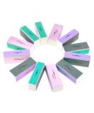 Nail Files and Nail Buffer Block Polisher Buffing File Rectangular Art Care Buffer Block Tools Professional Manicure Tools Kit Nail Art Pedicure Manicure Tool Nail Care File Buffer Tool 12Pcs - Buy Online on GoSupps.com