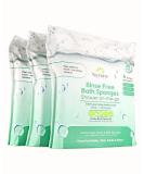 Rinse Free Sponge Bath Wipes (90-Pack) | Extra Large Thick No Rinse Waterless Body Wipe Sponges Disposable Shower On-The-Go Cleaning Wash Cloths for Kids Adults Elder Care Gym Travel (3 Pack of 30) 30 Count (Pack of 3) - Buy Online on GoSupps.com