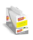 Dextro Energy Liquid Gel Lemon + Caffeine - 12x60ml (12 Pack) - Energy Gel made of quickly available carbohydrates grape sugar gel caffeine booster energy bar Alternative for endurance sport liquid gel lemon + caffeine 60 ml (12 Pack) - Buy Online on GoSupps.com