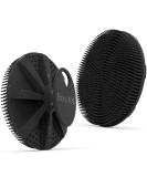 Silicone Body Scrubber Shower Bath Brush  More Hygienic Than Traditional Loofah  Lather Nicely  Long Lasting  Gentle Exfoliating for Women Men Baby Sensitive Skin  1 Pack  Black - Buy Online on GoSupps.com