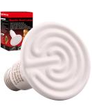Dernord heating lamp E27 heat lamp Terrarium - 100W ceramic heat emitter reptiles dark lamps chick for heat lamp turtles outdoor heating spotlight animals whiteex1 100W - Buy Online on GoSupps.com