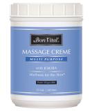 Bon Vital' Multi-Purpose Massage Cr me with Aloe Vera - 1/2 Gallon Jar - Buy Online on GoSupps.com