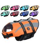 Emust Dog Lifeguard Life Jacket - Premium Floating Vest for Small Medium & Large Dogs | Swim Safe with Bright Orange XL Design - Buy Online on GoSupps.com