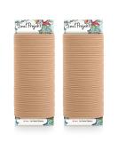 Soul Project Hair tie Elastic blond 100 pieces 4mm no metal hair tie for many hair types lichen ponytail and bun school work or gym hair bands for girls dark blonde 4mm - Buy Online on GoSupps.com