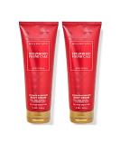 Bath & Body Works Strawberry Poundcake Body Cream 2-Pack for Women - 8 Fl Oz (Strawberry Poundcake) - Buy Online on GoSupps.com
