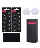 Oticon MiniFit Double Vent Bass Domes - 8mm Universal Hearing Aid Domes (2 Packs) - Buy Online on GoSupps.com