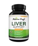 Natures Craft Milk Thistle Liver Detox Pills - Liver Support Supplement with Dandelion Root & Artichoke Extract - Liver Cleanse Detox Formula - Buy Online on GoSupps.com