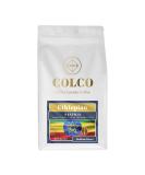 COLCO: ETHIOPIAN Single Origin Coffee | Arabica Heirloom | Santico | Medium Roast | Hand Roasted Coffee | Ground Filter Coffee (500g Resealable Bag) - Buy Online on GoSupps.com