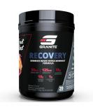 Granite Nutrition Recovery - Premium Intra-Workout Drink with EAAs Cluster Dextrin - Sensoril & Senactiv for Athletic Performance and Lean Muscle Gains - Fruit Blast - 30 Servings - Buy Online on GoSupps.com