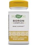 Nature's Way Boron Complex - 100 Capsules | Essential Mineral Support - Buy Online on GoSupps.com