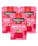 Tea Bundle Containing Yorkshire Tea Toast & Jam Brew 40 Bags (3 Pack) - Buy Online on GoSupps.com