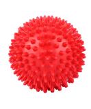Spiky Massage Ball - Durable Plastic Fitness Roller | Portable Body Relax Tool (Red 7.5 cm) - Buy Online on GoSupps.com
