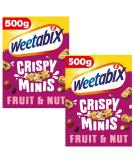 Breakfast Cereal Bundle with Weetabix Crispy Minis Fruit & Nut 500g (2 Pack) - Buy Online on GoSupps.com