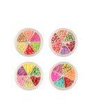 Lurrose Fruit Pattern Nail Art Decor Slices - Colorful DIY Nail Decoration for Girls - Buy Online on GoSupps.com