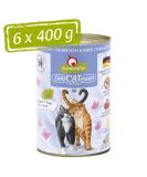 Granapet Delicatessen Tuna & Duck Grain-Free Wet Cat Food - Gourmet 6-Pack (400g x 6) | No Sugar Additives - Buy Online on GoSupps.com