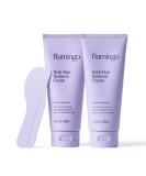 Flamingo Body Hair Removal Cream - 6.76 fl oz (2 Pack) - Gentle Formula, Safe for Sensitive Skin - Buy Online on GoSupps.com