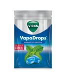 Vicks VapoDrops Menthol Classic Sugar Free Vegan Lozenges with Menthol 72 g - Buy Online on GoSupps.com