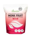 Durelife Monk Fruit Sweetener, Sugar Substitute, Keto Diet Friendly, Zero Calorie, White Sugar Substitute, Classic White - 5 lb (Packaging May Vary) 5 Pound (Pack of 1) - Buy Online on GoSupps.com