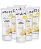 Vandini vitality hand cream women with vanilla bloom & macadamia oil - hand cream for dry & demanding skin - vegan hand cream for women without silicones parabens & mineral oil (6x 75 ml) 6 pieces - Buy Online on GoSupps.com