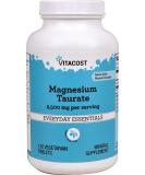 Vitacost Magnesium Taurate 120 Tablets - Vegetarian Formula - Buy Online on GoSupps.com