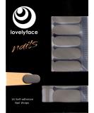 Monochrome Lovelyface Nail Wraps | Self-Adhesive Nail Stickers & Long-Lasting Nail Polish Foils - Non-Toxic - Shop Now! - Buy Online on GoSupps.com