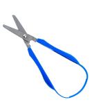 PETA Easi-Grip Scissors - Stainless Steel and Polymer Loop Handle - Self Opening Scissors - Ergonomic Grip to Increase Stability - Ideal for Scissor Skills Development and People with Weak Grip or Poor Hand Strength - 45mm Rounded Blade - Buy Online on GoSupps.com