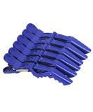 Buy Snap Clips Crocodile Hair Clip Set - Alligator Sectioning Clamps (6 Pcs) in Blue | Best Hairdressing Styling Accessories Online - Buy Online on GoSupps.com