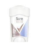 Sure Maximum Protection Clean Scent Deodorant Cream Stick women's anti-perspirant for 96-hour sweat and odour protection 45 ml Clean 45 ml (Pack of 1) - Buy Online on GoSupps.com