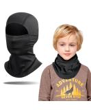 Mineup 2-Piece Children's Winter Storm Hood & Fleece Balaclava - Windproof Ski Mask for Outdoor Sports - Buy Online on GoSupps.com