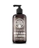 Viking Revolution Biotin Men's Conditioner - Eucalyptus & Peppermint Jojoba Oil 17 Oz - Best Conditioner for Dry Hair - Buy Online on GoSupps.com