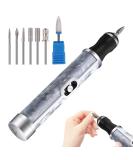 SILULCM Nail Grinder for Human - Electric Nail Drill - Professional 4 Speeds Electric Nail File for Thick Toenails Nail Polishing Nursing Peeling Removing Grinding Edge Shaping Gray - Buy Online on GoSupps.com