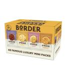 Border Biscuits 48 Packs Mini Multipacks Biscuits Box 4 Flavour Variety Luxury Biscuits 2 per pack Individually Wrapped Biscuits Bulk Biscuits and Cookies with Thank You Sticker - Buy Online on GoSupps.com