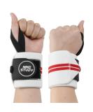 Hoaaigo Adjustable Wrist Wraps for Fitness | Breathable Support Bandages for Weight Lifting & Strength Training - Best Gym Accessories - Buy Online on GoSupps.com