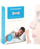 80 Pcs Anti-Snoring Plasters | Better Breathing Aid for Sleep & Sports | Nose Paving Solution to Stop Snoring - Buy Online on GoSupps.com