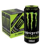 Monster Energy Zero Sugar 4 x 500ml - Buy Online on GoSupps.com