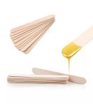Premium Wooden Mouth Spatula & Waxing Sticks for Hair Removal - Eco-Friendly & Durable - Buy Online on GoSupps.com