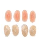 Sonew 4 Pairs Shoulder Push Up Pads | Soft Silicone & Sponge Self-Adhesive Enhancer | Breathable Slip Shoulder Pads for All Sizes - Buy Online on GoSupps.com