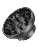 Universal Hair Diffuser Attachment | Adjustable Fit for Most Blow Dryers | 1.7-2.6 Diameter | Air Dryer Diffuser for Hair Care - Black - Buy Online on GoSupps.com