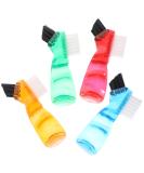 Denture Care Brush Set 4pcs Small Hard Toothbrushes for Oral Care and Retainers - Dual Head Interspace Design for Effective Cleaning - Plastic Brushes for Adults - Buy Online on GoSupps.com