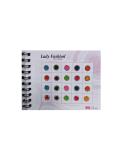 Lady Fashion Premium Spiral Book Round Multicolored Bindi with Crystals - Bridal Forehead Decor / Belly Decor / Stickers for crafts / Temporary Tattoo / Body Art / Jewel - Various Sizes (8mm - 80 Bindis) - Buy Online on GoSupps.com