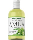 Piping Rock Amla Hair Oil 8 fl oz | Vegan Hydrating & Soothing Formula | Paraben & Sulfate Free - Shop Now - Buy Online on GoSupps.com