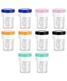 Gobesty 10-Piece Contact Lens Container Set | Soaking Cases & Manual Cleaner | Ideal Contact Lens Storage for Daily Use - Buy Online on GoSupps.com