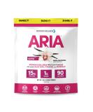 Designer Wellness Aria Women's Low Calorie Protein Powder with Biotin & Vitamin C - Vanilla Blossom 1.85 lb - Buy Online on GoSupps.com