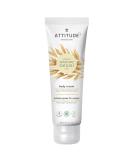 ATTITUDE Moisturizing Body Cream for Sensitive Skin | Oat & Argan Oil | EWG Verified, Hypoallergenic | Vegan & Cruelty-Free | 8 Fl Oz - Buy Online on GoSupps.com