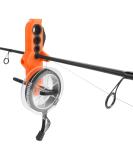 KastKing Radius Line Spooler - Compact Tool for Spinning and Casting Reels | Spool Fishing Reels Without Line Twist - Orange - Buy Online on GoSupps.com