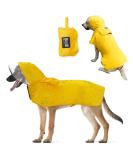 Dog Raincoats with Hood Waterproof Dog Rain Jacket Waterproof Hooded Dog Raincoats with Harness Hole Reflective Safety Dog Rain Coat Poncho Adjustable Dog Raincoats for Small Medium Large Dogs (XL) - Buy Online on GoSupps.com