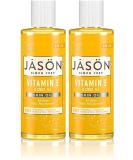 Jason Naturals Vitamin E 5000 IU Skin Oil (2 Pack) with Sunflower, Safflower, Avocado & More - 4 oz. Each - Buy Online on GoSupps.com