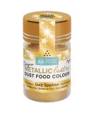 Squires Kitchen Gold Sparkle Metallic Lustre Dust 7g - Designer Quality - Buy Online on GoSupps.com